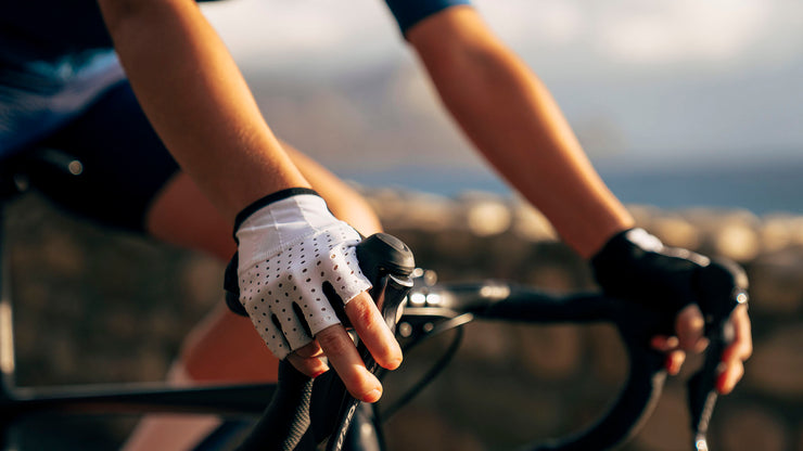 Black White Mitts Cycling Glove