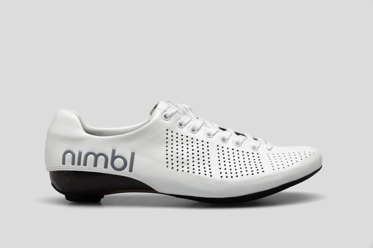 Nimbl - White Air Cycling Shoes | Another New Haute