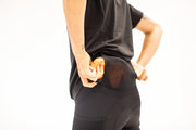 Black ABR1 Pocket Women's Bib Shorts
