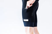 Black ABR1 Pocket Men's Bib Shorts