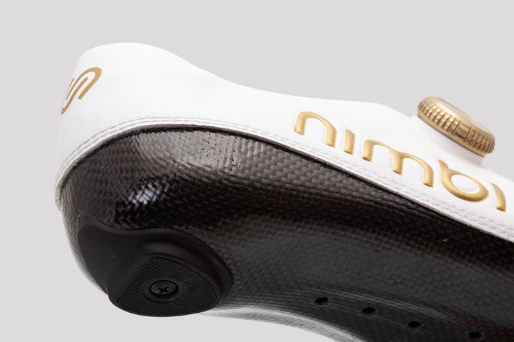 White Gold Ultimate Cycling Shoes
