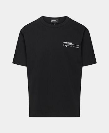 Black Enzo CAFÉ X AGNÈS B. Collaboration Unisex T-shirt
