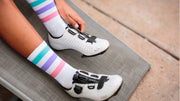 Aqua Mix Skate Stripes Socks