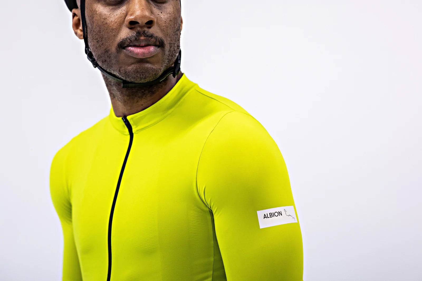 Fluro top cycling jersey