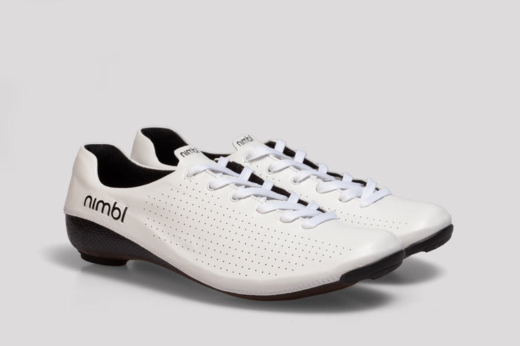 White Ultimate Air Cycling Shoes
