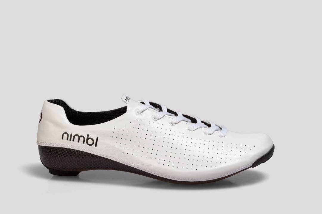 Nimbl - White Air Cycling Shoes | Another New Haute