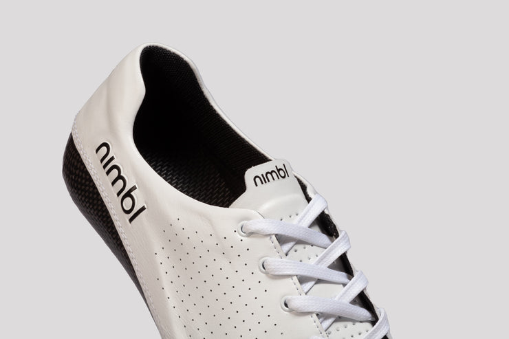 White Ultimate Air Cycling Shoes