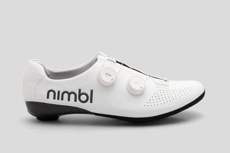 White Exceed Cycling Shoes