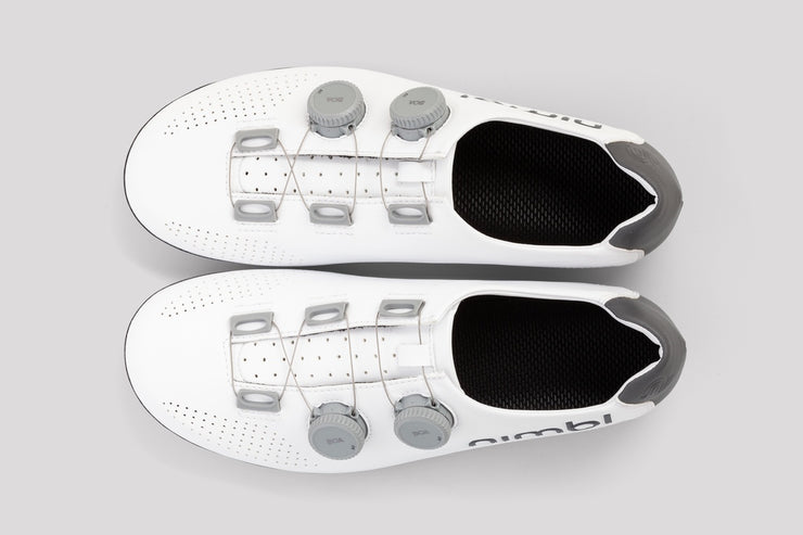 Grey White Exceed Cycling Shoes