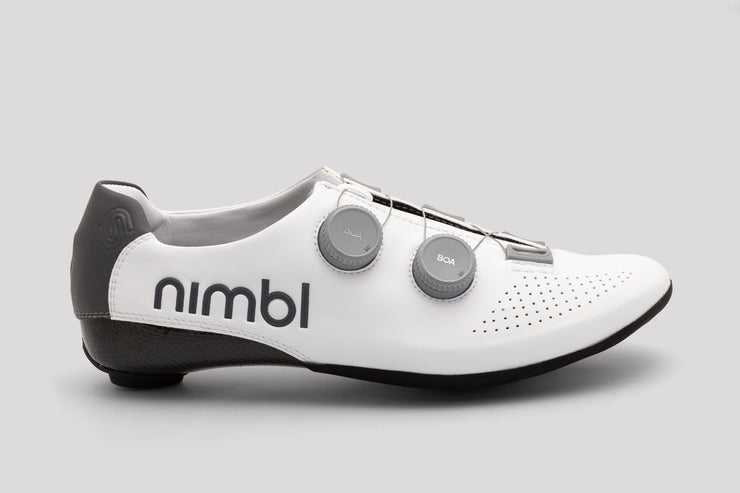 Grey White Exceed Cycling Shoes