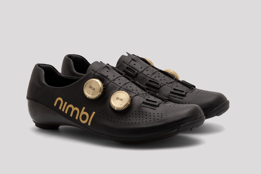 Nimbl Ultimate Gold サイクリングシューズ サイズ40.5 Nimbl Ultimate - cyclingshoes - White/gold - BERGASPORTS